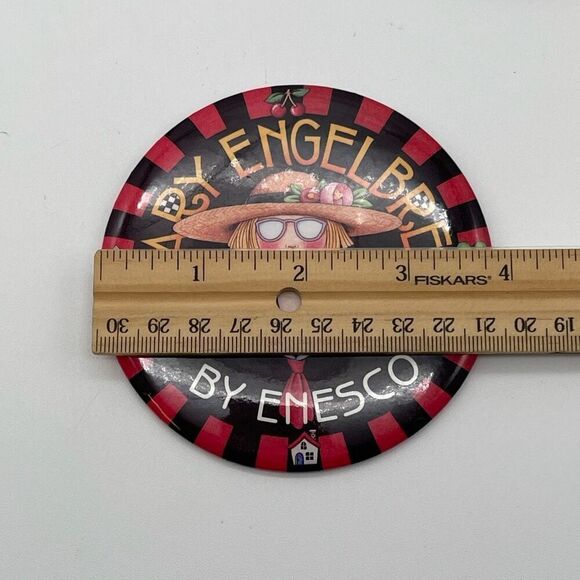 MARY ENGELBREIT by Enesco Multicolor 3 ct. Advertising Button Pin 4" - Picture 10 of 11
